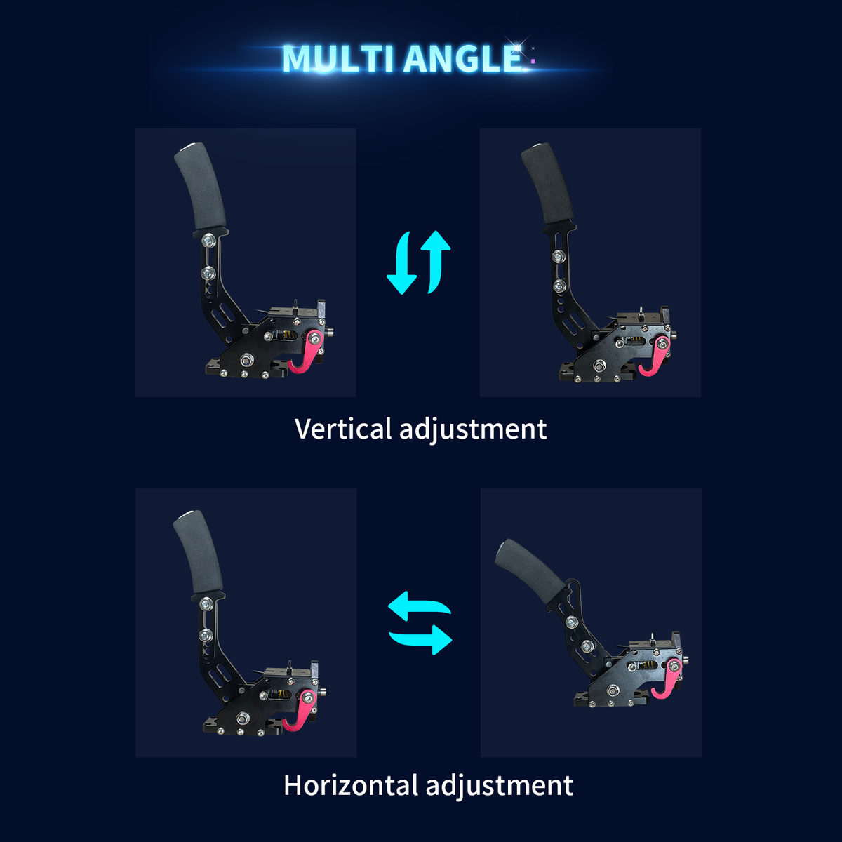 Sim Racing Handbremse - Schwarz