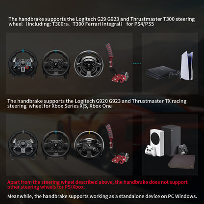 Sim Racing Handbremse - Rot